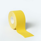 Кинезио тейп 2.5 см х 5 м, желтый цвет, марка Kinesiology Tape ( Артикул: K000045 )