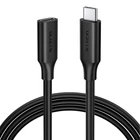 Удлинитель Ugreen US353 USB-C 3.2 Gen 2 PD 100W 10Gbps 4K 60Hz 0.5 м Черный (40574)