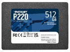 Твердотільний накопичувач SSD 512Gb, Patriot P220, SATA3, 2.5" (P220S512G25)