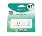 Флеш накопитель USB 64Gb Apacer AH333, White, USB 2.0 (AP64GAH333W-1)