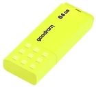 Флеш накопитель USB 64Gb Goodram UME2, Yellow, USB 2.0 (UME2-0640Y0R11)