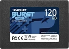 Твердотельный накопитель SSD 120Gb, Patriot Burst Elite, SATA3, 2.5" (PBE120GS25SSDR)