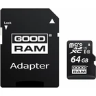 Карта памяти microSDXC, 64Gb, Goodram M1AA, SD адаптер (M1AA-0640R12)