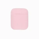 Чехол-накладка Silicone case Slim для AirPods Pink Sand (01) пудра