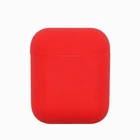 Чехол-накладка Silicone case Slim для AirPods Red (24) красный
