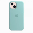 Чехол-накладка Silicone Full case для IPhone 13 Turquoise (03) светло зеленый