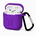 Чехол-накладка Silicone case Carabine для AirPods Grape (09) сливовый