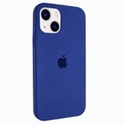 Чехол-накладка Silicone Full case для IPhone 13 Navy Blue (45) синий