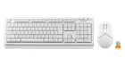 Комплект (клавіатура, миша) бездротовий A4Tech FG1012 White