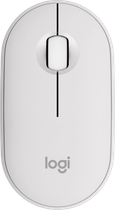Миша бездротова Logitech Pebble Mouse 2 M350s White (910-007013)