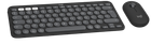 Комплект (клавіатура, миша) бездротовий Logitech Pebble 2 Combo Graphite (920-012239)