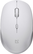 Миша бездротова Defender Auris MB-027 Silent White (52028)