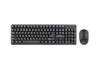 Комплект (клавіатура, миша) бездротовий REAL-EL Kit 551W Black
