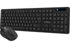 Комплект (клавіатура, миша) Vinga KBSW-100 Black
