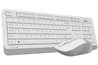 Комплект (клавіатура, миша) бездротовий A4Tech Fstyler FG1010 White