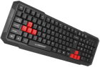 Клавіатура Esperanza EGK102 Red Black (EGK102RUA)