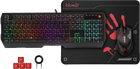 Комплект (клавіатура, миша) A4Tech B1700 Bloody Black