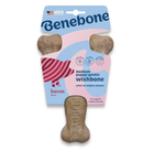 Жувальна іграшка Benebone Puppy Wishbone Bacon Small зі смаком бекону для цуценят до 27 кг, розмір М