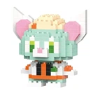 Дитячий 3D конструктор / пазл Bricks "Gerald the cat " розвиваючий висотою 6.4 см (1000-ZB-1593)