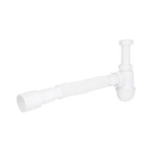 Сифон для раковины Lidz (WHI) 60 08 E003 00 (выход 50 мм) без выпуска