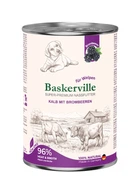 Влажный корм для собак Baskerville Super Premium Kalb Mit Brombeeren Телятина и ежевика
