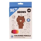 Олівці кольорові 18кол Line Friends YES