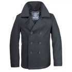Бушлат Brandit Pea Coat L BLACK Чорний (3109.2)