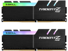Оперативна пам'ять G.Skill 32GB (2x16GB) DDR4 3200MHz Trident Z RGB Black (F4-3200C16D-32GTZR)