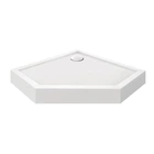 Душовий піддон Qtap Diamond 301112 100x100x12 см + сифон