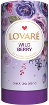 Чай черный цейлонский листовой Lovare Дикие ягоды, 80 г