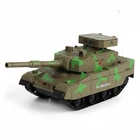 Танк на радіокеруванні 3881 A-02 коричневий, стріляє пульками, гусеничний, 27MHz, 4 батарейки АА та зарядка