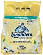 Пральний порошок Lavandera Flores Silvestres універсальний з ароматом польових квітів, 2 кг (40 прань)