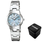 Жіночий годинник Casio LTP-1241D-2A Сріблястий ( AT1141-0428 )