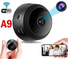 Видеокамера Mini A9 IP Wi-Fi 1080P черный 1080p 320 мАч