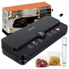 Вакууматор Ruhhy NX24620 110 Вт чорний для упаковки продуктів з ножем