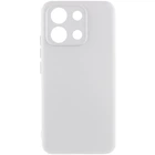 Чехол TPU GETMAN Liquid Silk Full Camera для Xiaomi Redmi Note 13 Pro 4G / Poco M6 Pro 4G / Note 14S Белый / White