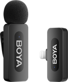 Беспроводной петличный микрофон Boya BY-V1 Lightning Black
