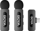 Беспроводной петличный микрофон Boya BY-V20 Type-C Black