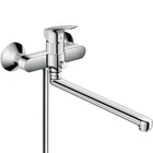 Змішувач HANSGROHE Logis для ванни з довгим виливом, хром (71402000)