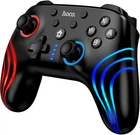 Геймпад Hoco GA2 универсальный Bluetooth/проводной контроллер 6-Axis, RGB, с вибрацией, для Switch 1/2, Windows - Black