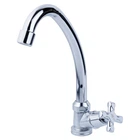 Смеситель монокран для умывальника или раковины на гайке QN 1/2" AQUATICA QN-1G158C (9786600) (OPT-2791)