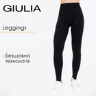 Безшовні легінси з мікрофібри Giulia LEGGINGS L/XL Black-nero лосини для фітнесу