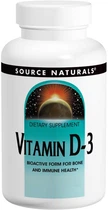 Вітамін D3 Source Naturals Вітамін D-3 2000 МО 100 капсул (021078021445)