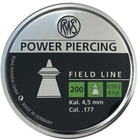 Свинцовые пули RWS Power Piercing 0.58 г 200 шт (2400064) - изображение 1