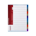 Разделитель страниц Axent colored, 12 dividers, plastic (1912-01-А)