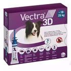 Вектра 3D краплі інсектоакарицидні для собак 10 - 25 кг, 3 шт х 3,6 мл
