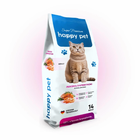 Сухий корм для кішок Happy Pet з лососем та креветкою