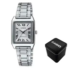 Женские часы Casio LTP-V007D-7B Серебристые ( AT1141-0468 )