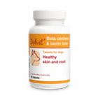Добавка для шкіри вовни цуценят та собак Dolfos Dolvit Beta Caroten & Biotyna Forte 90таб. 135-90