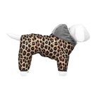 Комбінезон для собак WAUDOG Clothes малюнок "Леопард", L50, В 70-74 см, С 47-50 см
